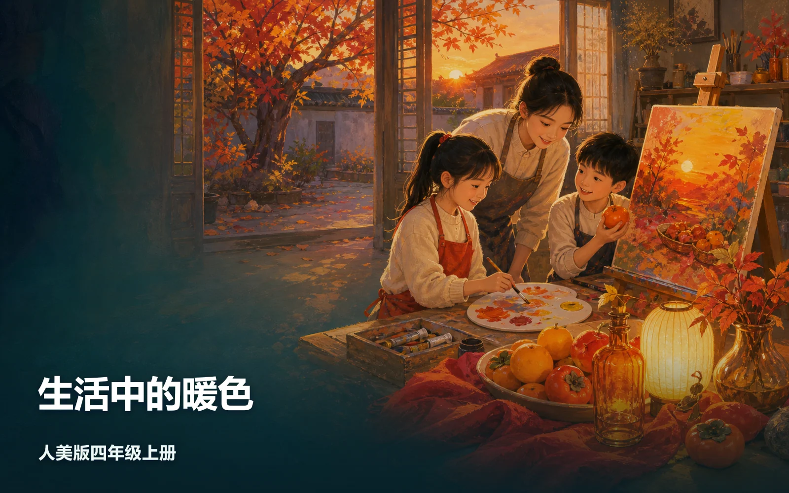 生活中的暖色作品主视觉