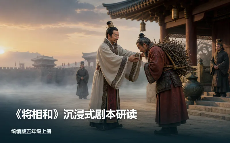 《将相和》沉浸式剧本研读作品封面