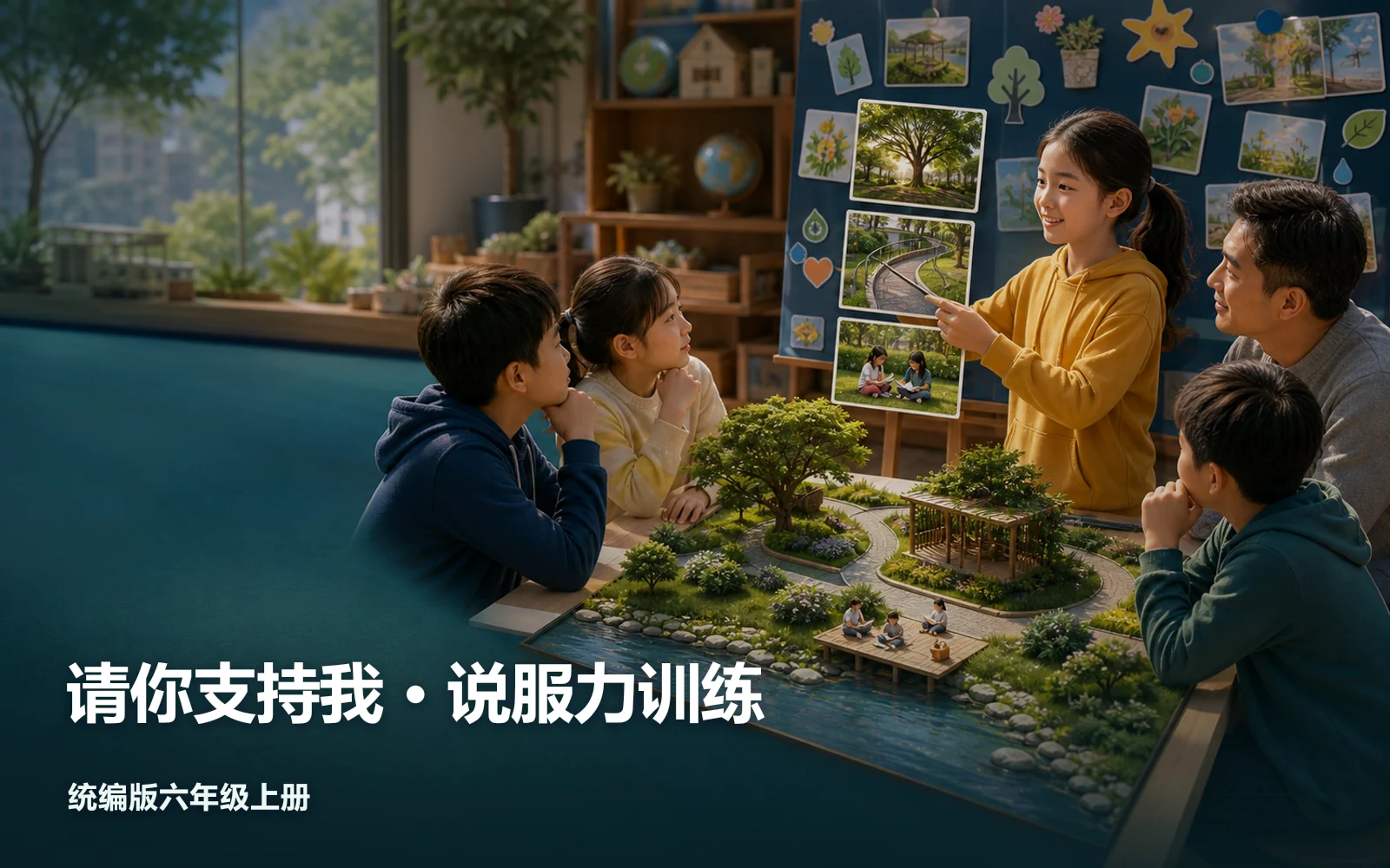 请你支持我 · 说服力训练作品主视觉