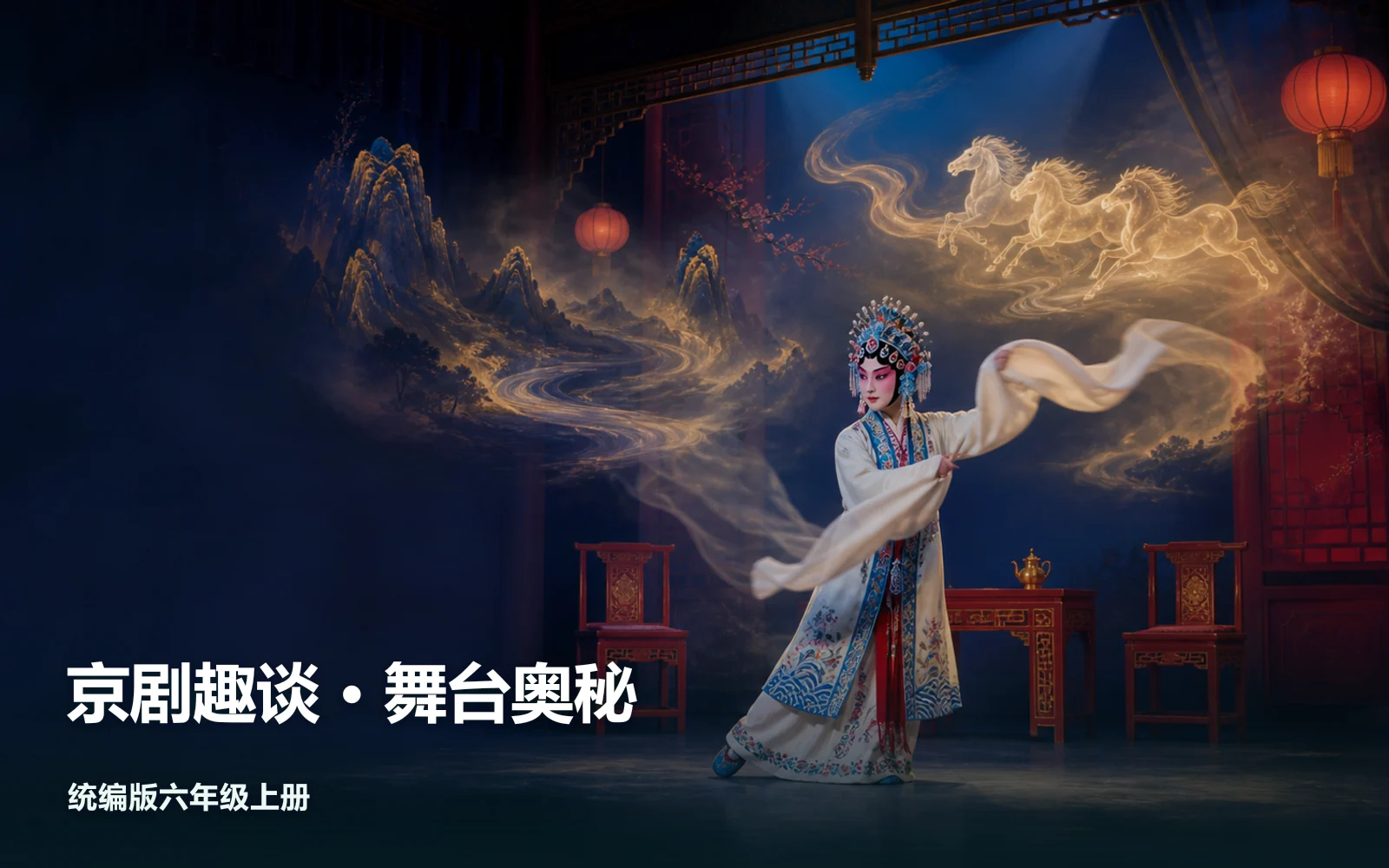京剧趣谈 · 舞台奥秘作品主视觉