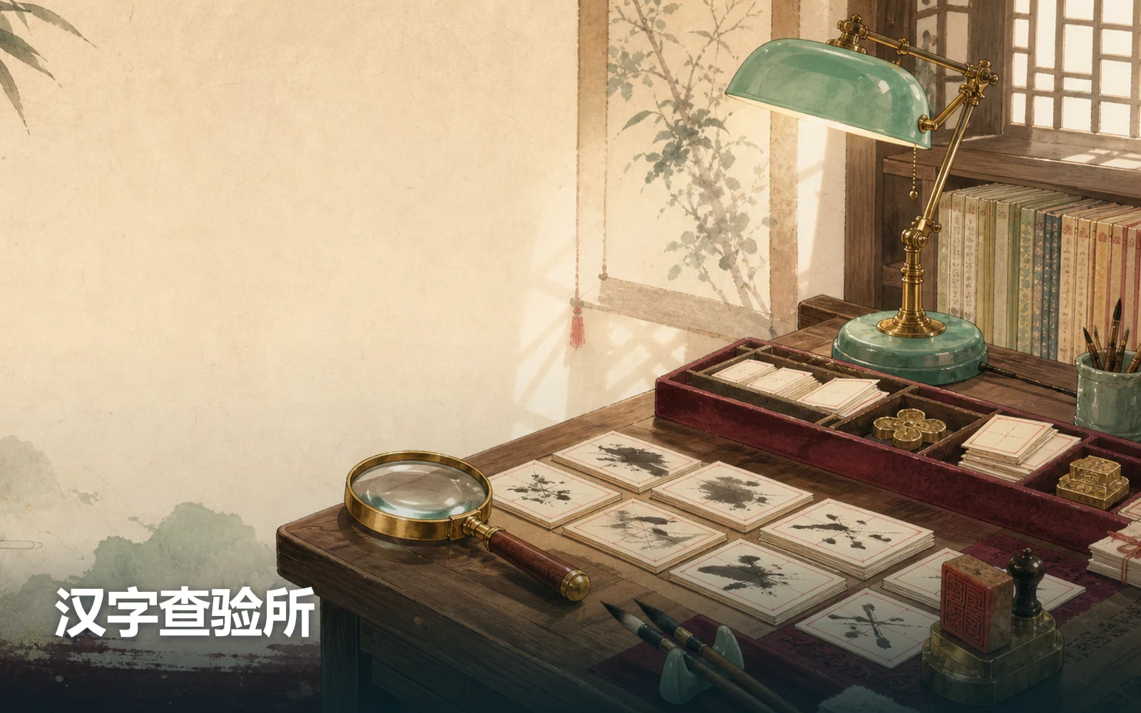 汉字查验所作品主视觉