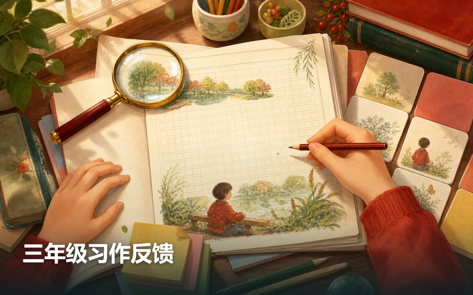 三年级习作反馈作品主视觉