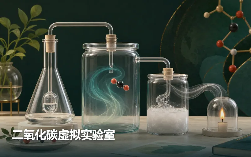 二氧化碳虚拟实验室作品封面