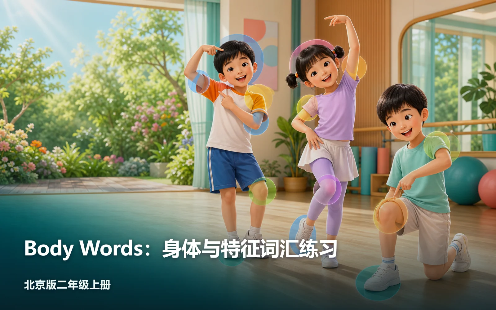 Body Words：身体与特征词汇练习作品主视觉