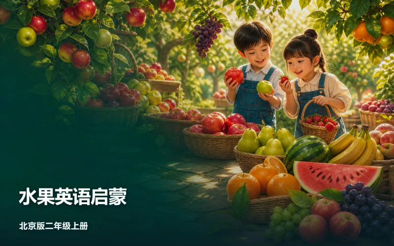 水果英语启蒙作品封面