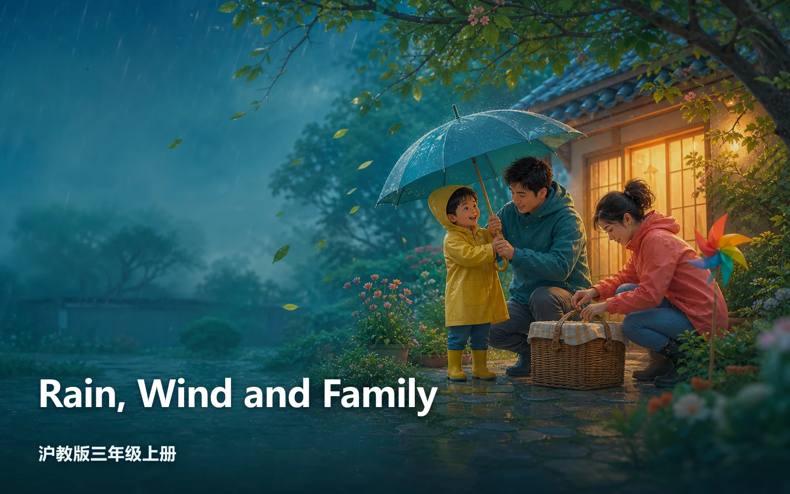 Rain, Wind and Family作品主视觉