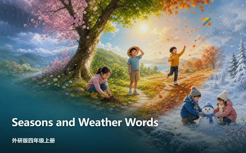 Seasons and Weather Words作品封面