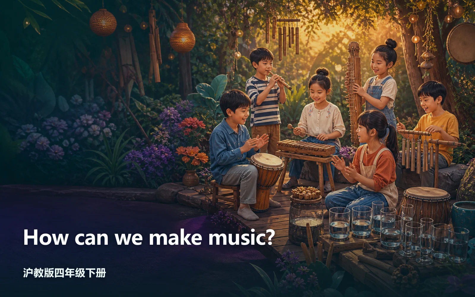 How can we make music?作品主视觉