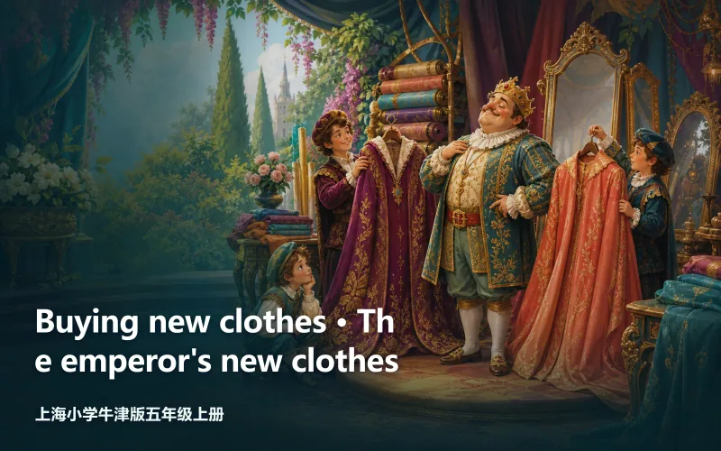 Buying new clothes · The emperor's new clothes作品封面