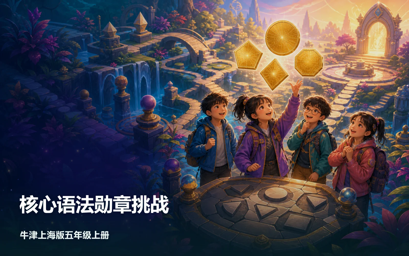 核心语法勋章挑战作品主视觉
