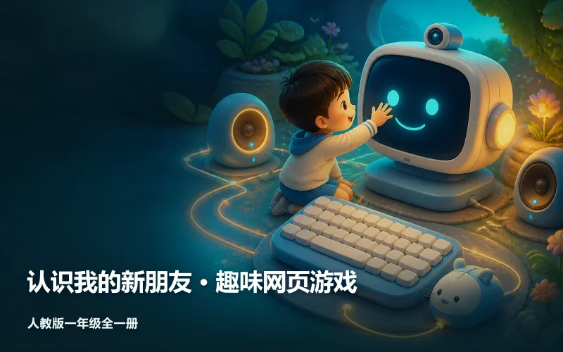认识我的新朋友 · 趣味网页游戏作品封面