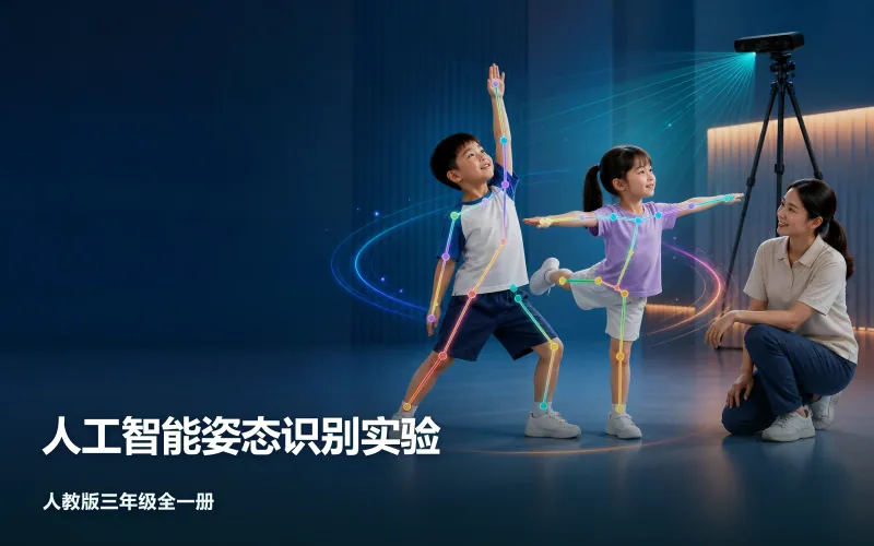 人工智能姿态识别实验作品封面