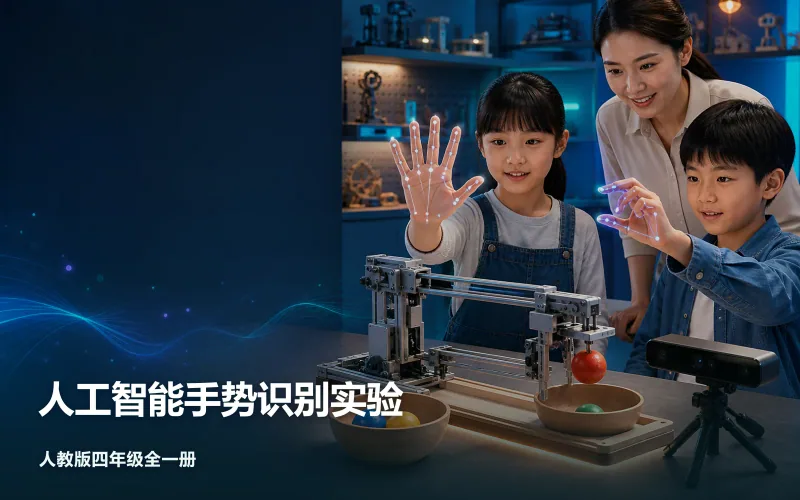 人工智能手势识别实验作品封面