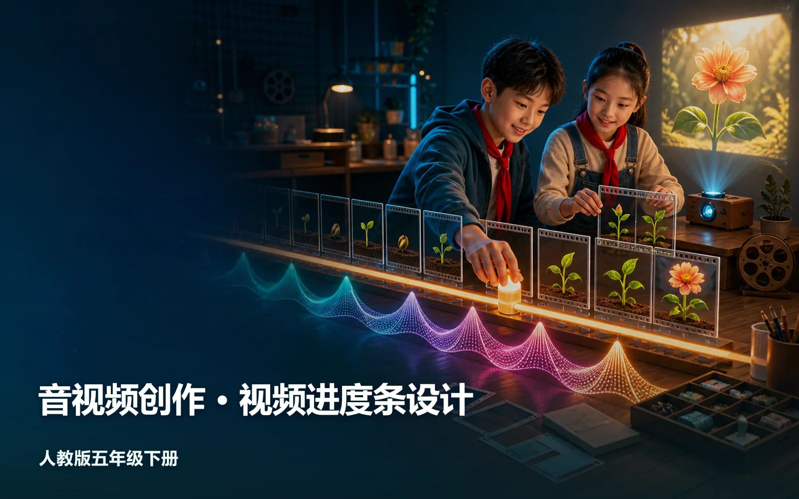 音视频创作 · 视频进度条设计作品主视觉