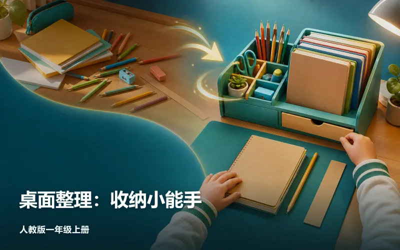 桌面整理：收纳小能手作品封面