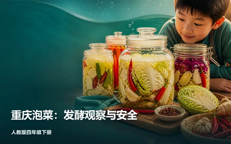重庆泡菜:发酵观察与安全作品封面