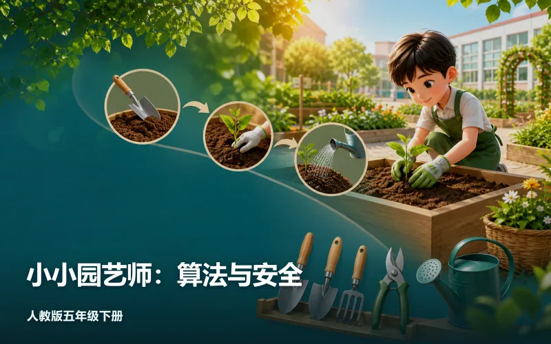 小小园艺师：算法与安全作品封面