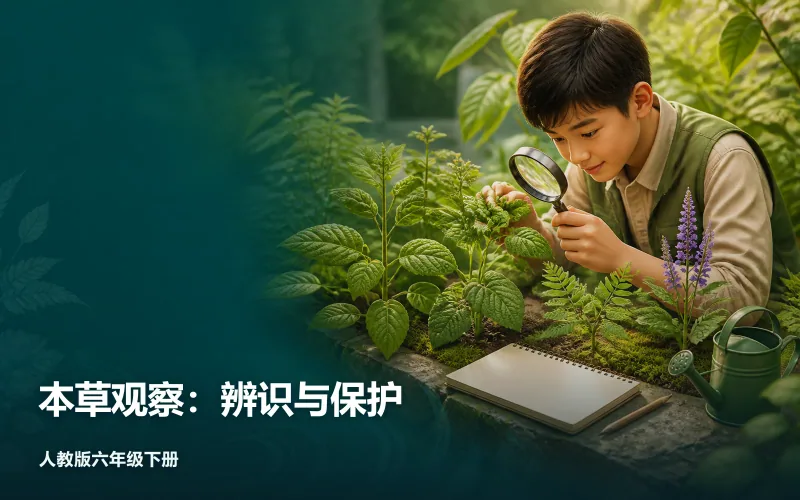 本草观察：辨识与保护作品封面