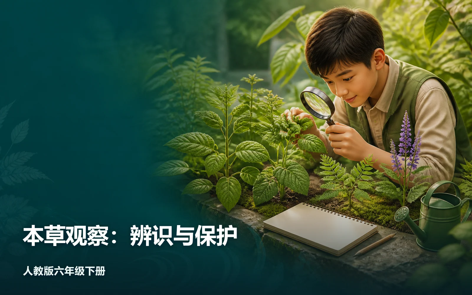 本草观察：辨识与保护作品主视觉