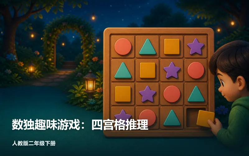 数独趣味游戏：四宫格推理作品封面