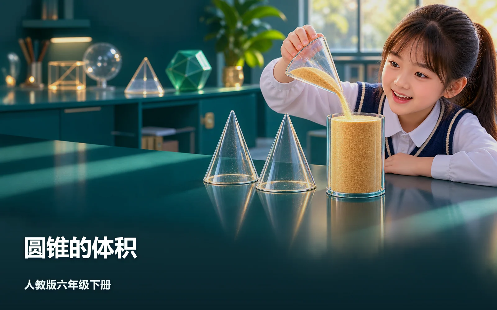 圆锥的体积作品主视觉