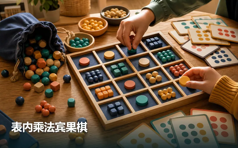 表内乘法宾果棋作品封面