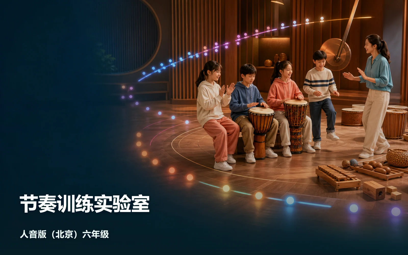 节奏训练实验室作品主视觉