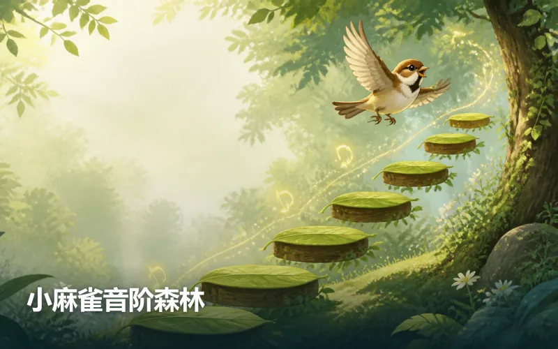 小麻雀音阶森林作品封面