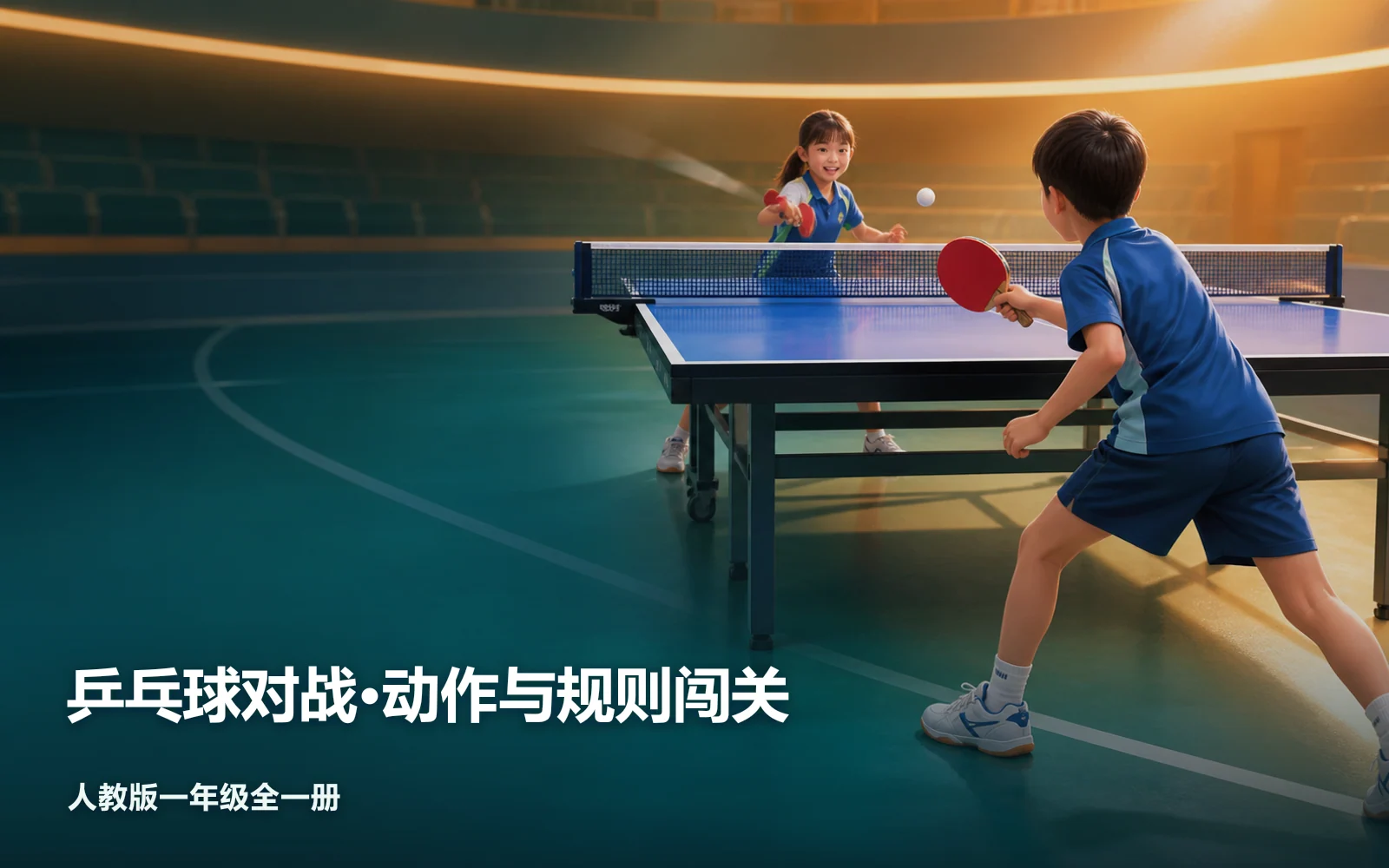 乒乓球对战·动作与规则闯关作品主视觉