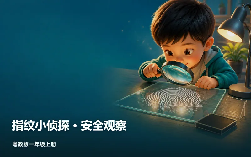 指纹小侦探 · 安全观察作品封面