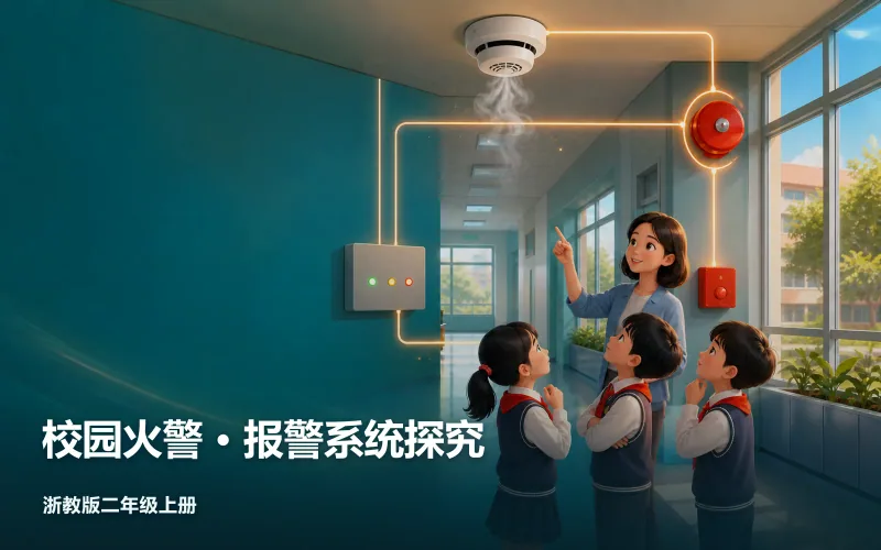 校园火警 · 报警系统探究作品封面