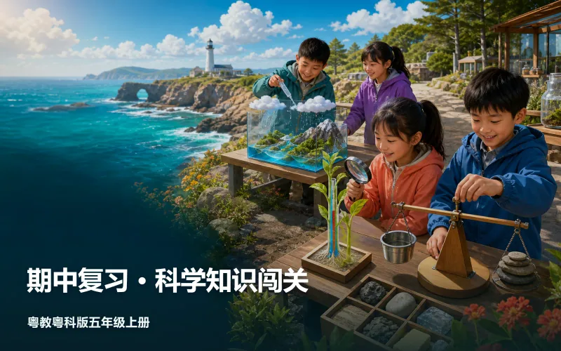 期中复习 · 科学知识闯关作品封面